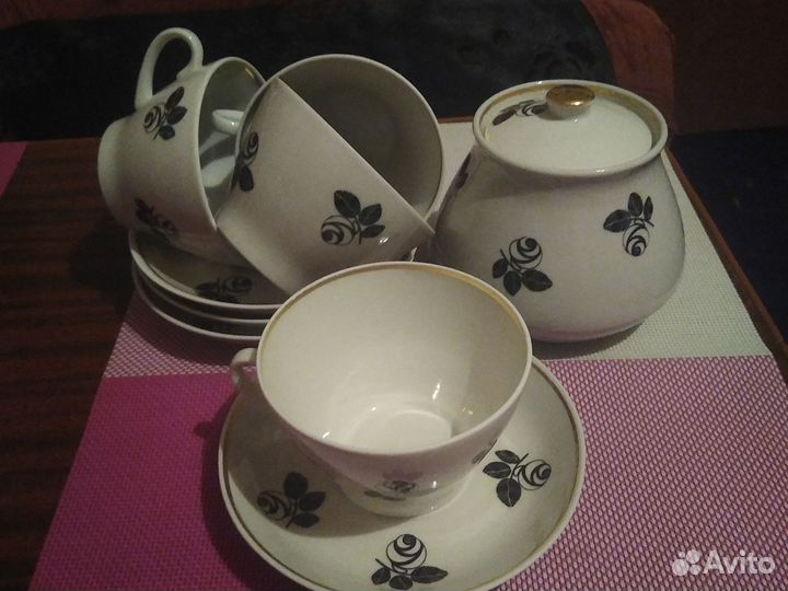 Чашка с блюдцем