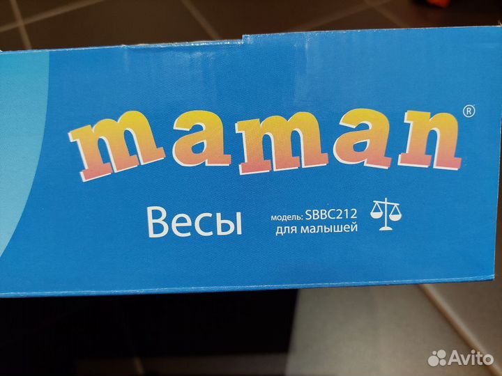 Цифровые детские весы Maman sbbc 212
