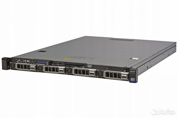 Сервер Dell r410(xeon e5620*2, 16gb, 1tb)