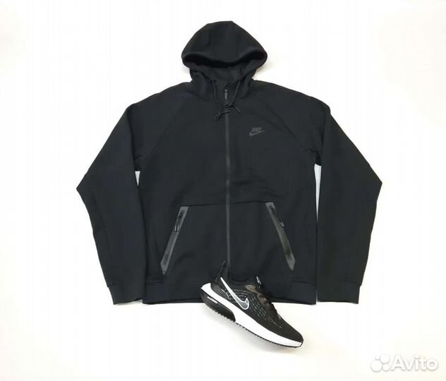 Костюм спортивный демисезон артикул 652320 чёрный