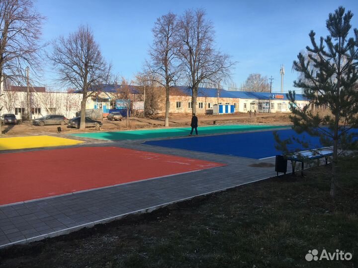 Покрытие из резиновой крошки