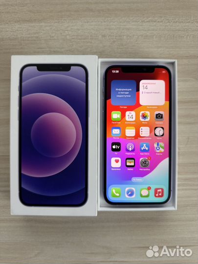 iPhone 12 128 gb (акб 90 sim)