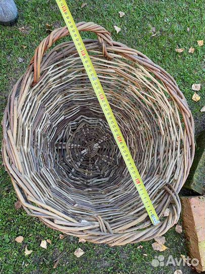 Корзина плетёная большая