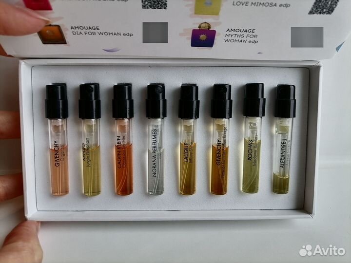 Аромабокс randewoo нишевая и люксовая парфюмерия