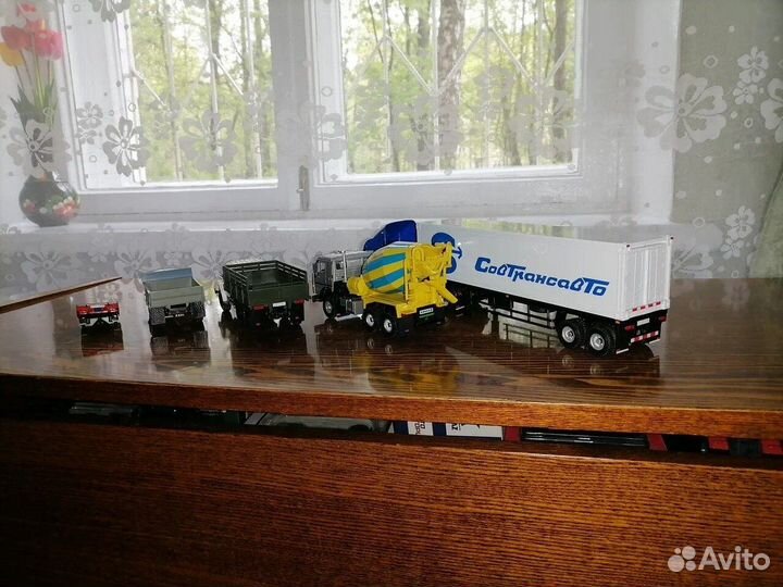 Модели камаз, ЗИЛ, газ, Скиф