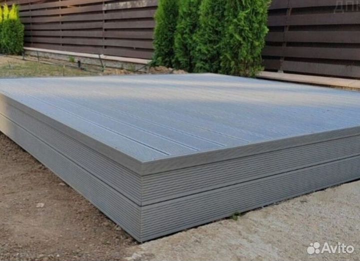 Террасная доска дпк крупный вельвет