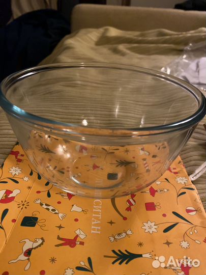 Салатник стекло Pyrex Франция