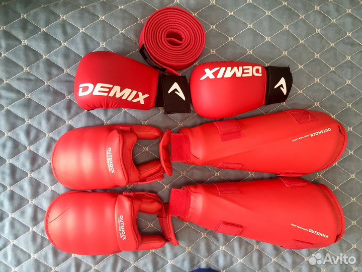 Защита для карате детская синяя