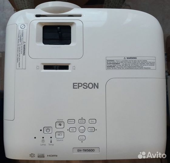 Проектор Epson EH-TW5600 2500Lm 2hdmi/MHL