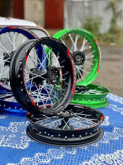 Диски для питбайка ride IT 14/14 алюминиевые