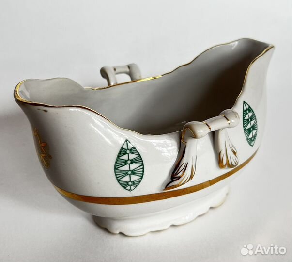 Фарфоровая посуда СССР. Соусник. Коростень