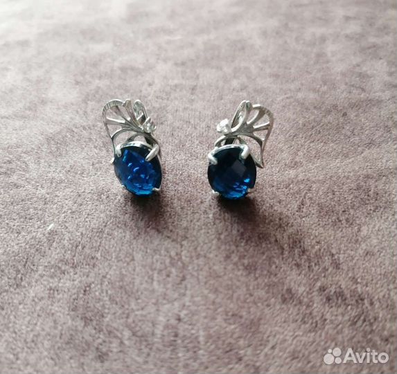 Серебряные серьги