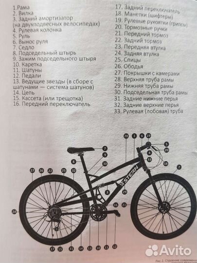 Велосипед горный