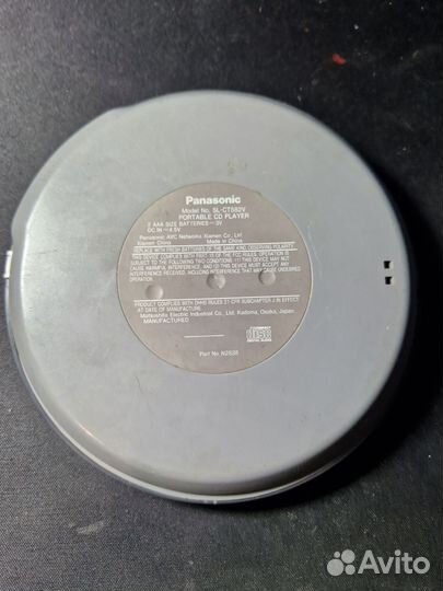 Cd mp3 плеер panasonic sl-ct582v
