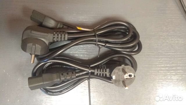 Кабель питания для пк (1,5 и 1м.)