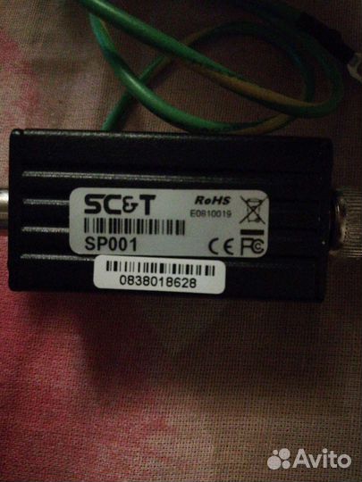 Устройство грозозащиты цепей видео