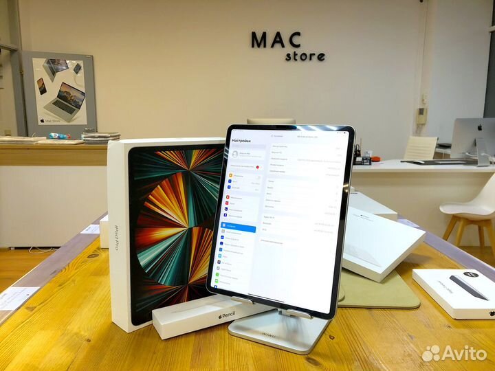 iPad Pro M1 12.9 2021 Wi-fi 256gb Silver art1280