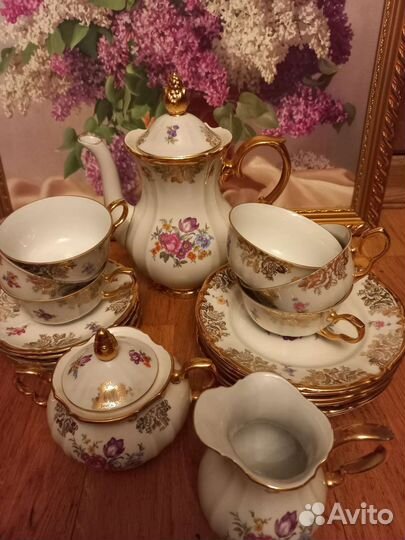 Чайный сервиз Райхенбах Германия