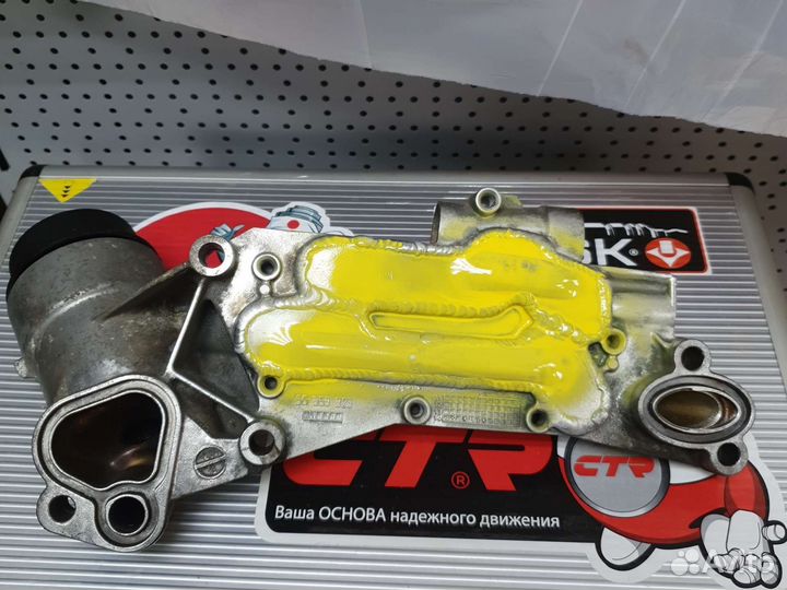 Заваренный теплообменник Опель, Шевроле