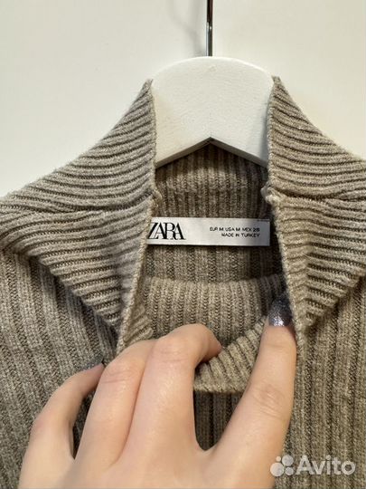 Укороченный свитер zara