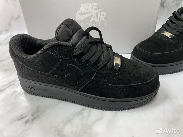 Кеды nike air force черные