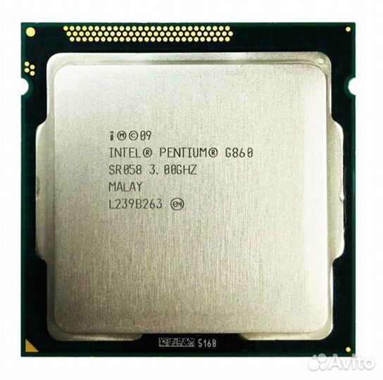 Б/у Процессор G860 SR058 Intel 3000Mhz