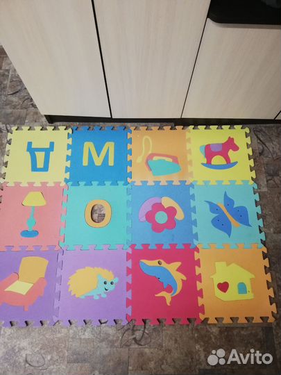 Коврик пазл