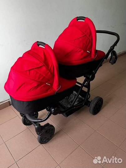 Коляска для двойни bebetto 42