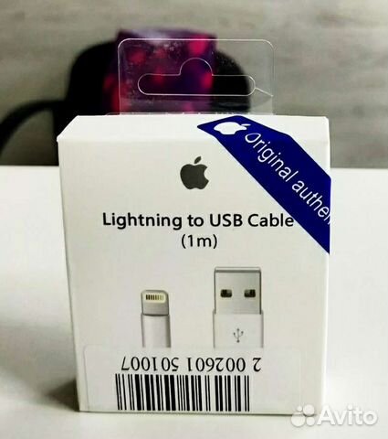 Кабель USB для зарядки Apple и передачи данных