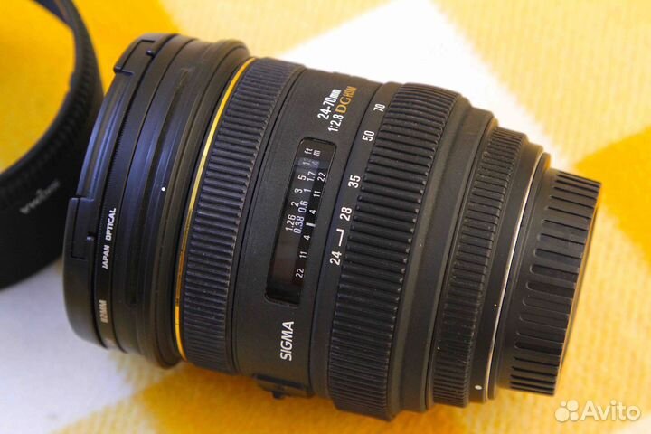 Sigma 24-70mm f/2.8 EX DG Canon EF