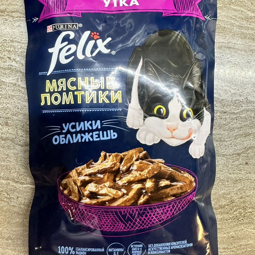 Корм Феликс Felix влажный пауч