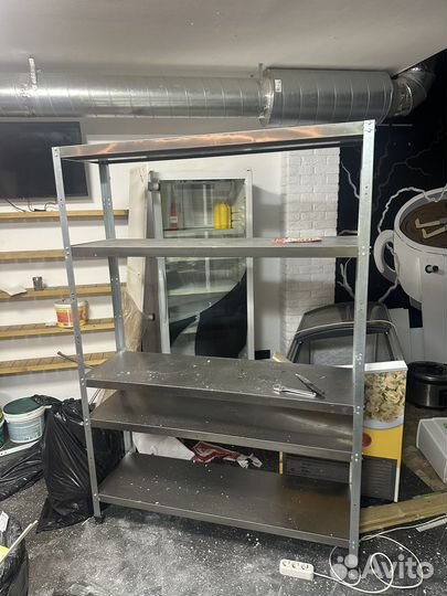 Столы кухонные + мойка (нержавейка)