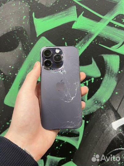 Замена заднего стекла на iPhone