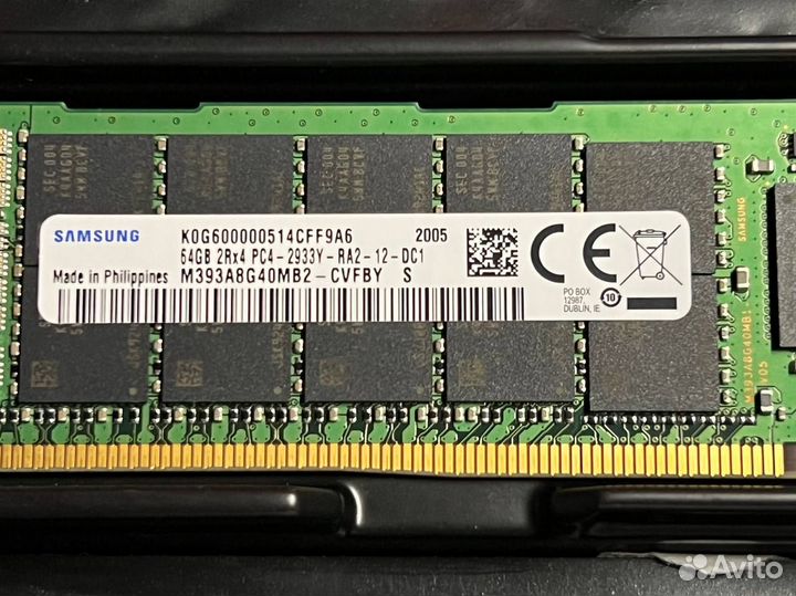 Оперативная память Samsung 64GB rdimm DDR4 M393A8G