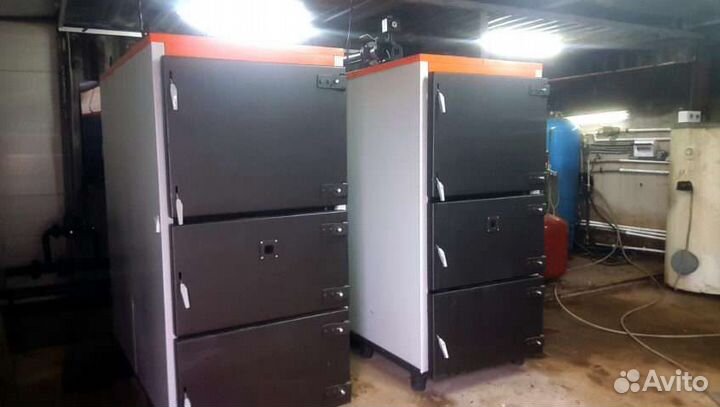 Котел твердотопливный Hard plus Tis