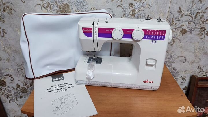 Электромеханическая швейная машина elna 1001