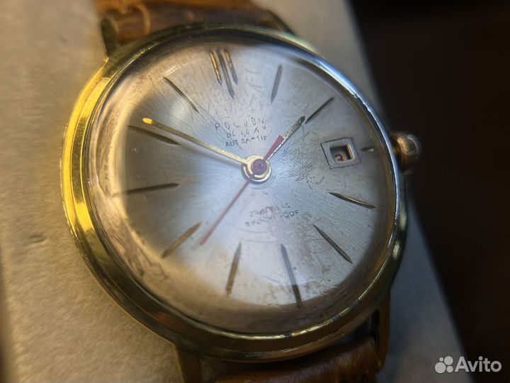 Poljot De Luxe Automatic AU20 СССР автоподзавод
