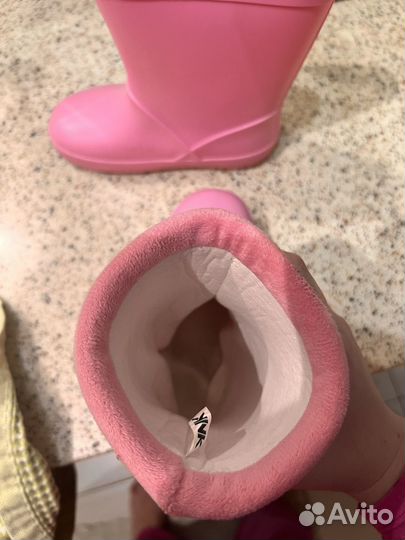 Резиновые сапоги для девочки