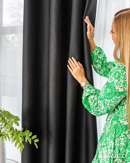 Шторы Орфей черный