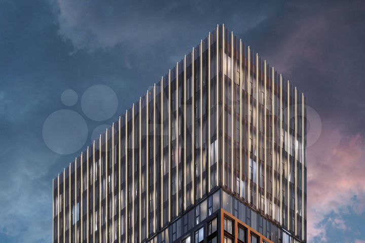 1-к. квартира, 43,5 м², 15/55 эт.