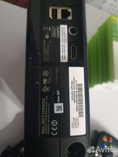 Приставка Xbox 360 с играми 2 геймпада