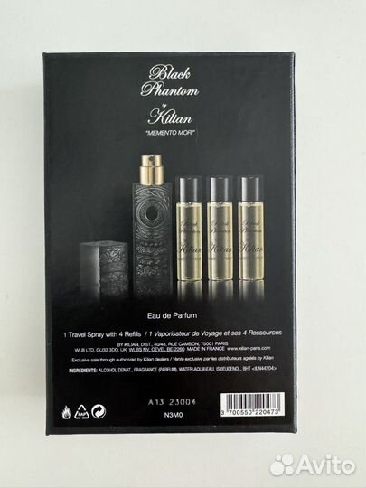 Парфюм kilian black phantom travel set