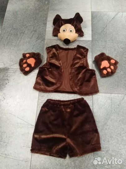 Новогодний костюм медвежонок медведь