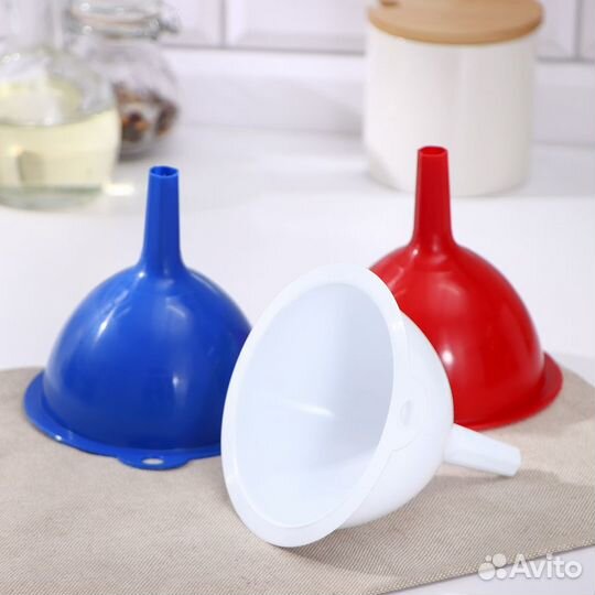 Воронка d10см микс /Доляна