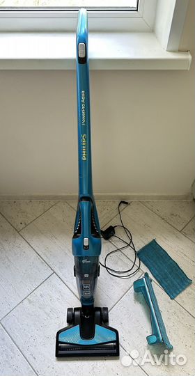 Беспроводной пылесос philips aqua pro 3 в 1