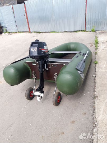 Надувная лодка пвх бу с мотором б/у