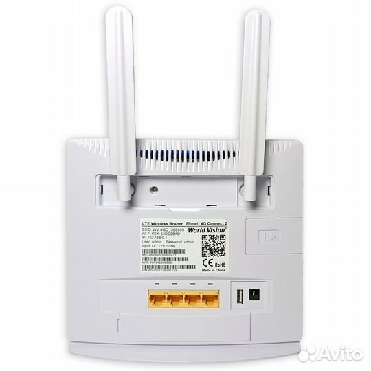 Маршрутизатор world vision 4G connect