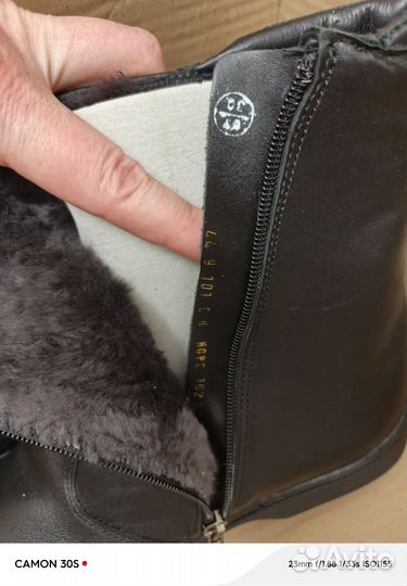 Ботинки мужские зимние 43 размер натуральная кожа