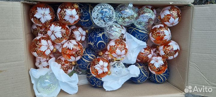 Елочные игрушки ручная работа