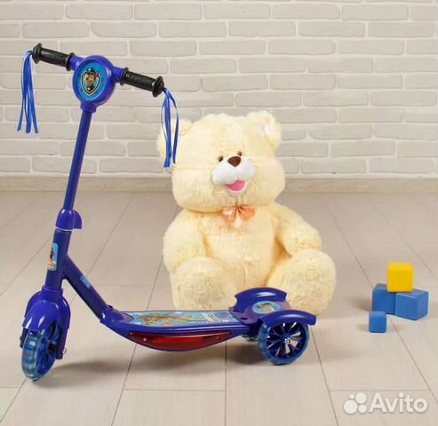 Трехколёсный самокат «Щенячий Патруль»